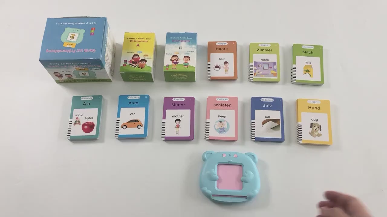 Educational Flash Cards for Kids (Ages 2–6) | Early Learning Cards for Alphabets, Numbers, Animals & Colors