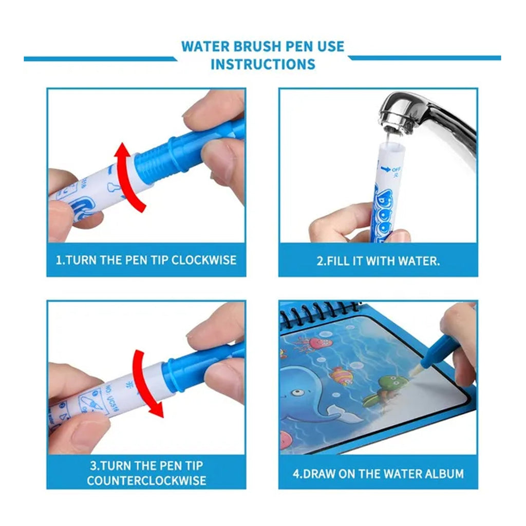 Watercolor Paper Book| For 2-8 year child