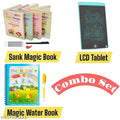 4 Book combo set + Writing tab 8.5 inch + Water magic book (Best combo)