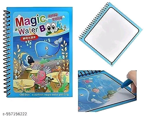 4 Book combo set + Writing tab 8.5 inch + Water magic book (Best combo)